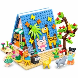 klocki-dla-dziewczynek-girls-camp-domek-kemping-341-el-figurki-pies