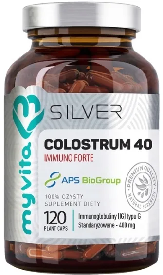 MyVita Colostrum Immuno Forte 120 kapsułek KOLOSTRUM