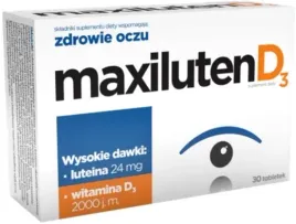 maxiluten-d3-luteina-24mg-wzrok-ostrosc-widzenia-oczy-odpornosc-30-tabletek