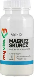 myvita-magnez-skurcz-cytrynian-magnez-potas-b6-100