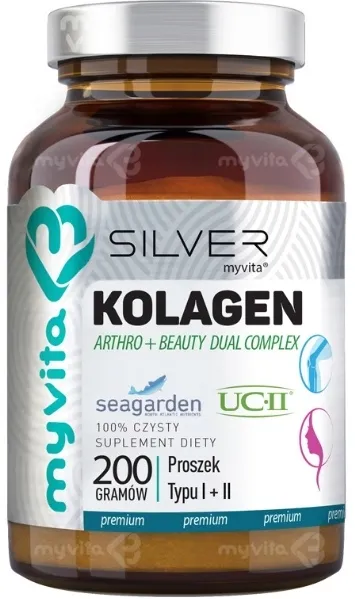 MyVita Kolagen Dual Silver Proszek 200g Stawy Skóra