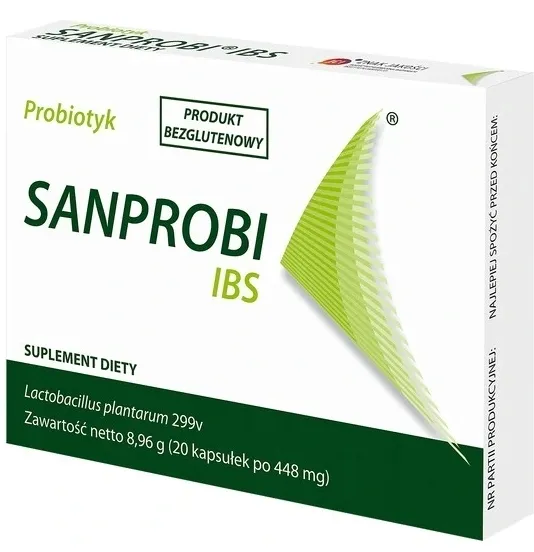 SANPROBI IBS Jelita Probiotyk 20 kapsułek