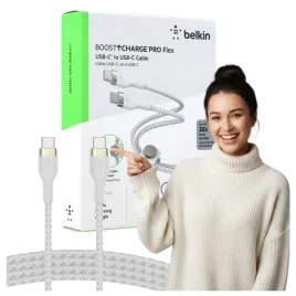 kabel-belkin-boost-charge-pro-flex-usb-c-apple-lightning-1-m-bialy