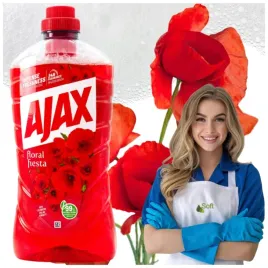 plyn-do-mycia-podlog-uniwersalny-ajax-1l-czerwone-polne-kwiaty-bez-smug