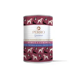 perro-gourmet-monobialkowa-karma-mokra-dla-psa-strus-z-cukinia-400g