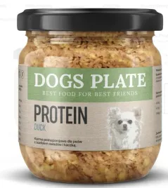 dogs-plate-karma-mokra-proteinowa-z-kaczka-360-g