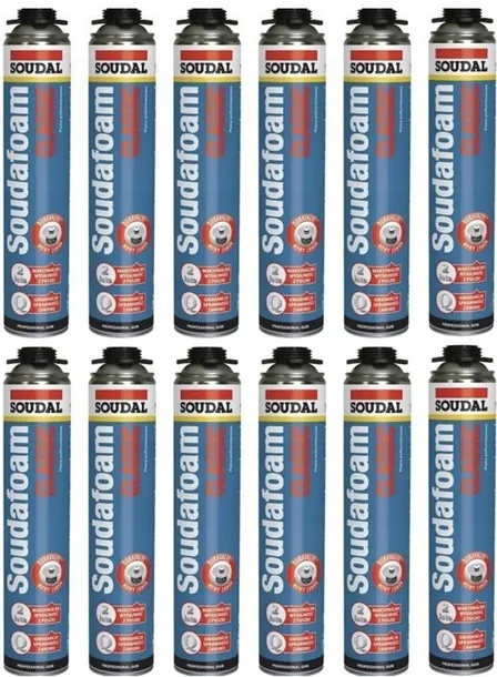 Soudal Pianka montażowa pistoletowa Soudafoam Classic 750 ml