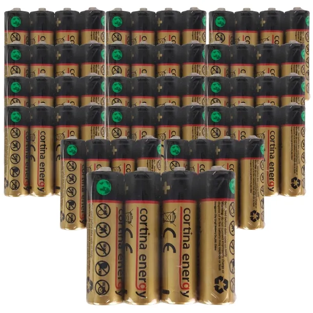 Bateria AA R-6 gruby paluszek Cortina zestaw 60 szt. 1,50 V cynkowo-węglowa