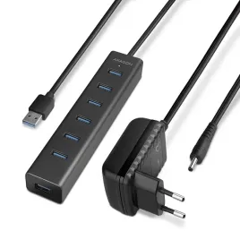 axagon-hue-sa7bp-7-portowy-hub-usb-3-2-gen1-aluminiowy-z-zasilaczem