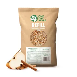refill-owsianka-jablkowa-cynamon-worek-450g-zapas-fit-bez-cukru-onedaymore