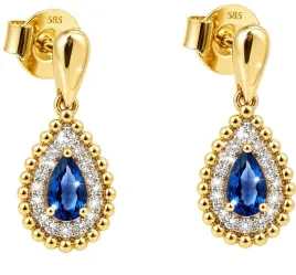 zlote-kolczyki-damskie-diamenty-london-blue-topaz-585-14k