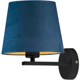 kinkiet-lampa-na-sciane-scienna-led-e27-granatowy-welur-abazur-nowoczesny