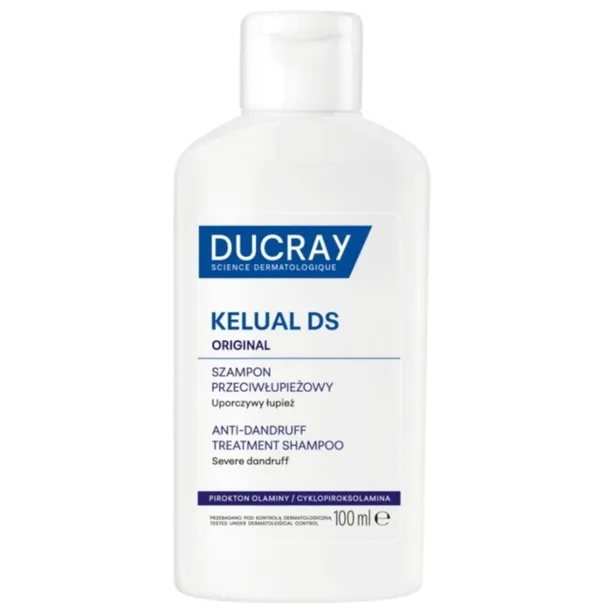 DUCRAY KELUAL DS Szampon do włosów w ciężkich stanach łupieżowych 100 ml