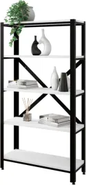 regal-lamiera-5-poziomow-loft-metalowy-80x30x147-cm-czarny-bialy