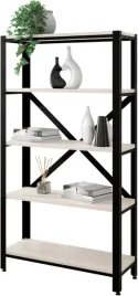 regal-lamiera-5-poziomow-loft-metalowy-80x30x147-cm-czarny-sonoma