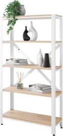 regal-lamiera-5-poziomow-loft-metalowy-80x30x147-cm-bialy-artisan
