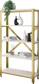 regal-lamiera-5-poziomow-loft-metalowy-80x30x147-cm-zloty-sonoma