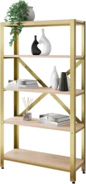 regal-lamiera-5-poziomow-loft-metalowy-80x30x147-cm-zloty-artisan