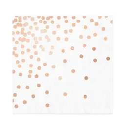 serwetki-biale-w-groszki-rose-gold-20-szt