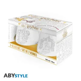 zestaw-2-szklanek-harry-potter-gryffindor-and-slytherin-300-ml
