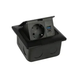 floor-box-gniazdo-podlogowe-schuko-z-portami-usb-a-c-pd20w-czarne