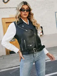 giolshon-czarna-kamizelka-imitacja-skory-l