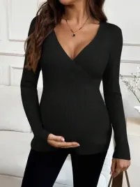 shein-czarna-dzianinowa-bluzka-ciazowa-dlugi-rekaw-s06-s