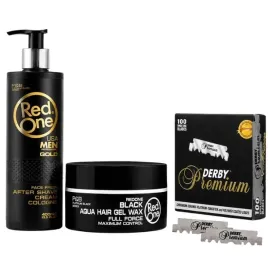 redone-after-shave-woda-kolonska-w-kremie-400-ml-wosk-150-ml-zyletki