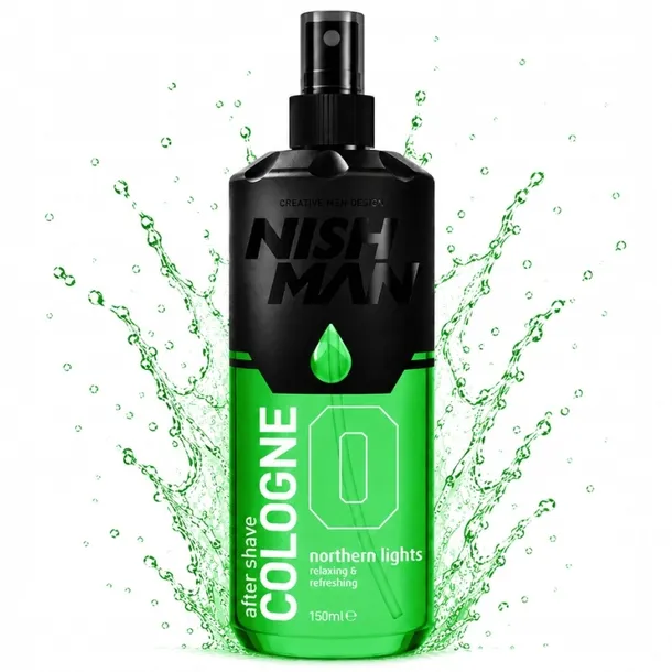 NISHMAN AFTER SHAVE WODA KOLOŃSKA SPRAY PO GOLENIU NORTHERN No. 0 400 ML