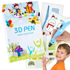 ksiazka-z-szablonami-do-dlugopisu-3d-pen-szablony-40-stron-do-drukowania