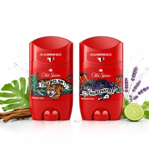 OLD SPICE ZESTAW 2x50 ML DEZODORANTÓW W SZTYFCIE NIGHTPANTHER + TIGERCLAW