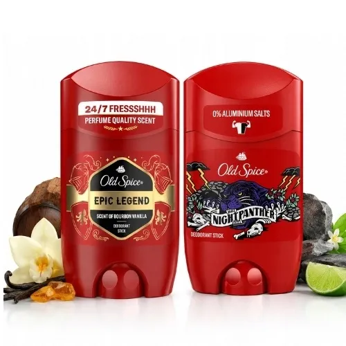 Old Spice Nightpanther i Epic Legend Zestaw Dwóch Dezodorantów W Sztyfcie,