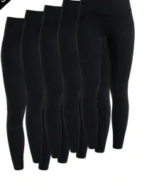 shein-czarne-gladkie-legginsy-5-pack-s06-l