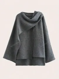 shein-szare-ponczo-narzutka-pk01-m