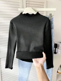 shein-szara-bluzka-z-dlugim-rekawem-stojka-s06-128-134