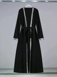 shein-czarna-narzutka-srebrne-zdobienie-s06-m