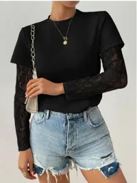 shein-czarna-bluzka-z-dlugim-rekawem-koronka-s06-xs