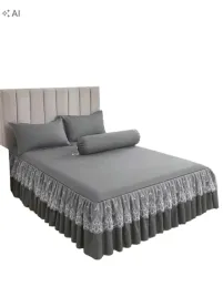 shein-szare-przescieradlo-na-lozko-koronka-s07-120x200cm