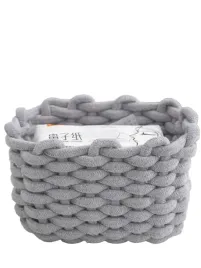 shein-szary-koszyk-pleciony-s07-20x12x15cm