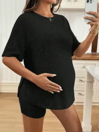 shein-czarny-ciazowy-komplet-spodenki-bluzka-s06-46