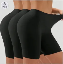 shein-bezszwowe-czarne-spodenki-3-pack-s09-48