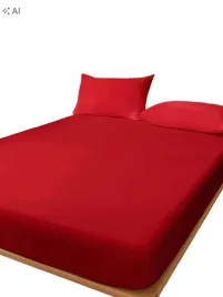 shein-czerwone-przescieradlo-gumka-s07-140x200cm