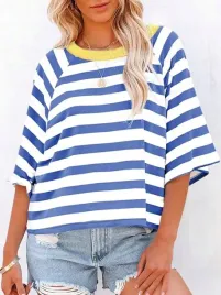 shein-t-shirt-wzor-paski-s