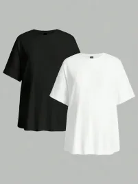 shein-bluzka-krotki-rekaw-2-pack-xl