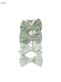 shein-zielone-spinki-do-wlosow-kokarda-4-pack-s07
