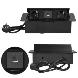 gniazdo-wpuszczane-chowane-w-blat-podwojne-stalowe-gniazdo-meblowe-usb