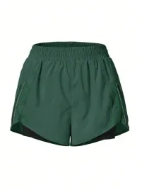 shein-zielone-sportowe-spodenki-s06-m