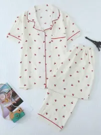 shein-kremowa-pizama-komplet-koszula-spodnie-s06-s