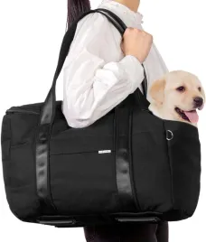 homlynn-fotelik-samochodowy-transporter-dla-psa-kota-do-9-kg-czarny