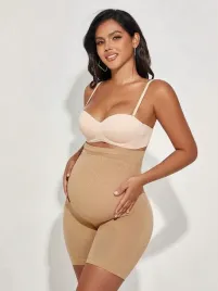 shein-bezowe-spodenki-wysoki-stan-s09-xxl